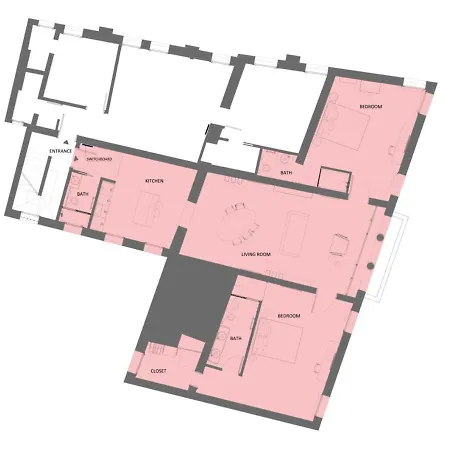 Appartamento Tadomo - Corte Del Cafetier *