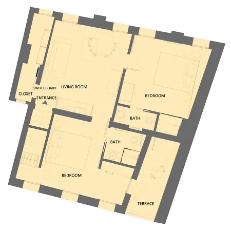 Appartamento Tadomo - Corte Del Cafetier *